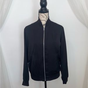 UNIQLO Black Lightweight Bomber Jacket
